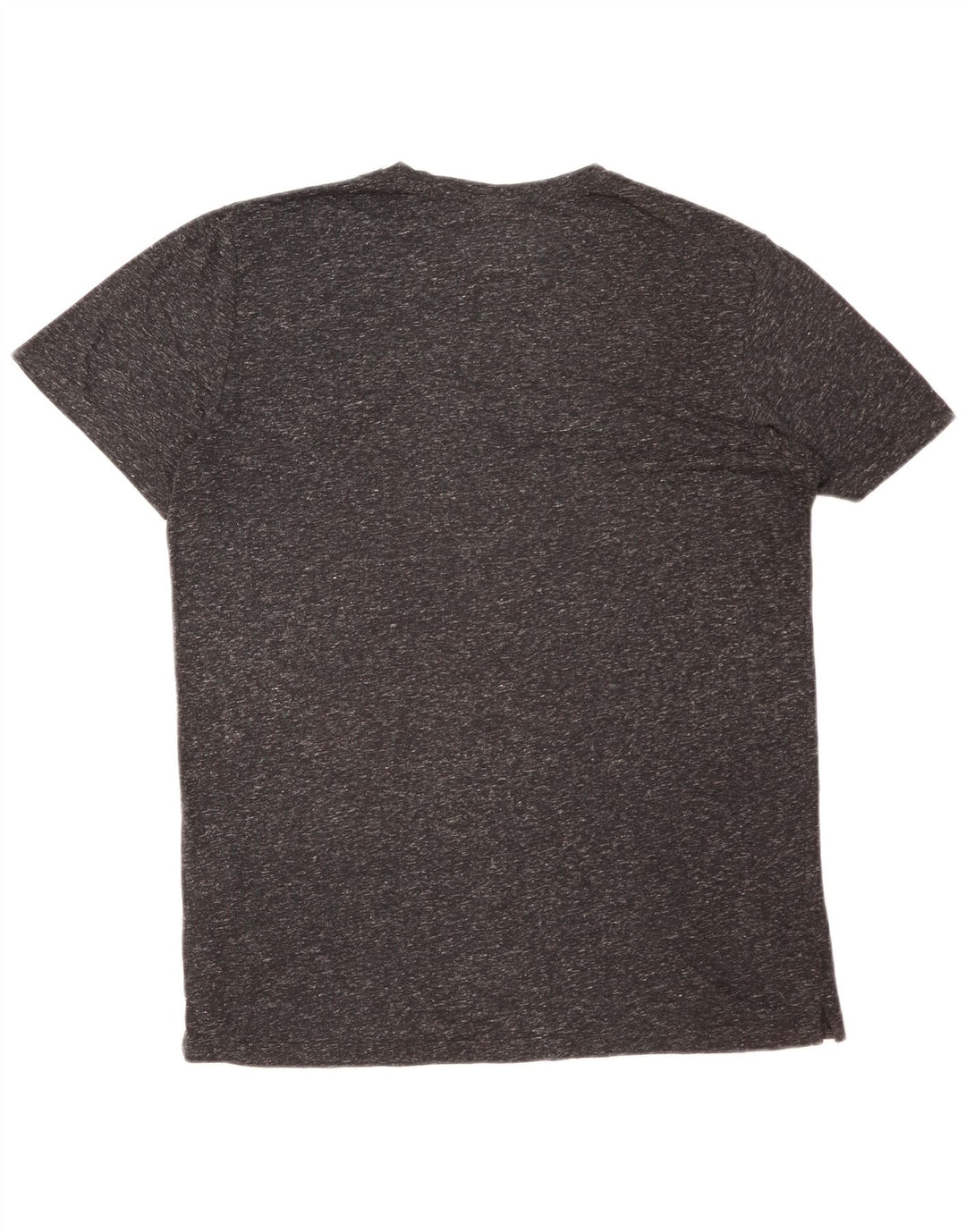 Jack & Jones Mens T-Shirt Top Large Grey Flecked Polyamide