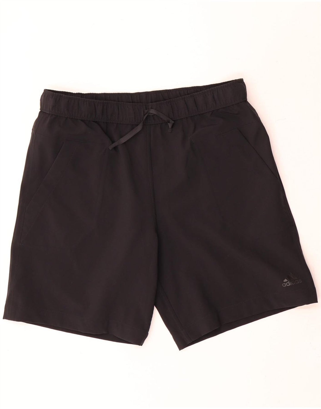 Adidas Mens Reversible Sport Shorts Large Grey Colourblock Polyester