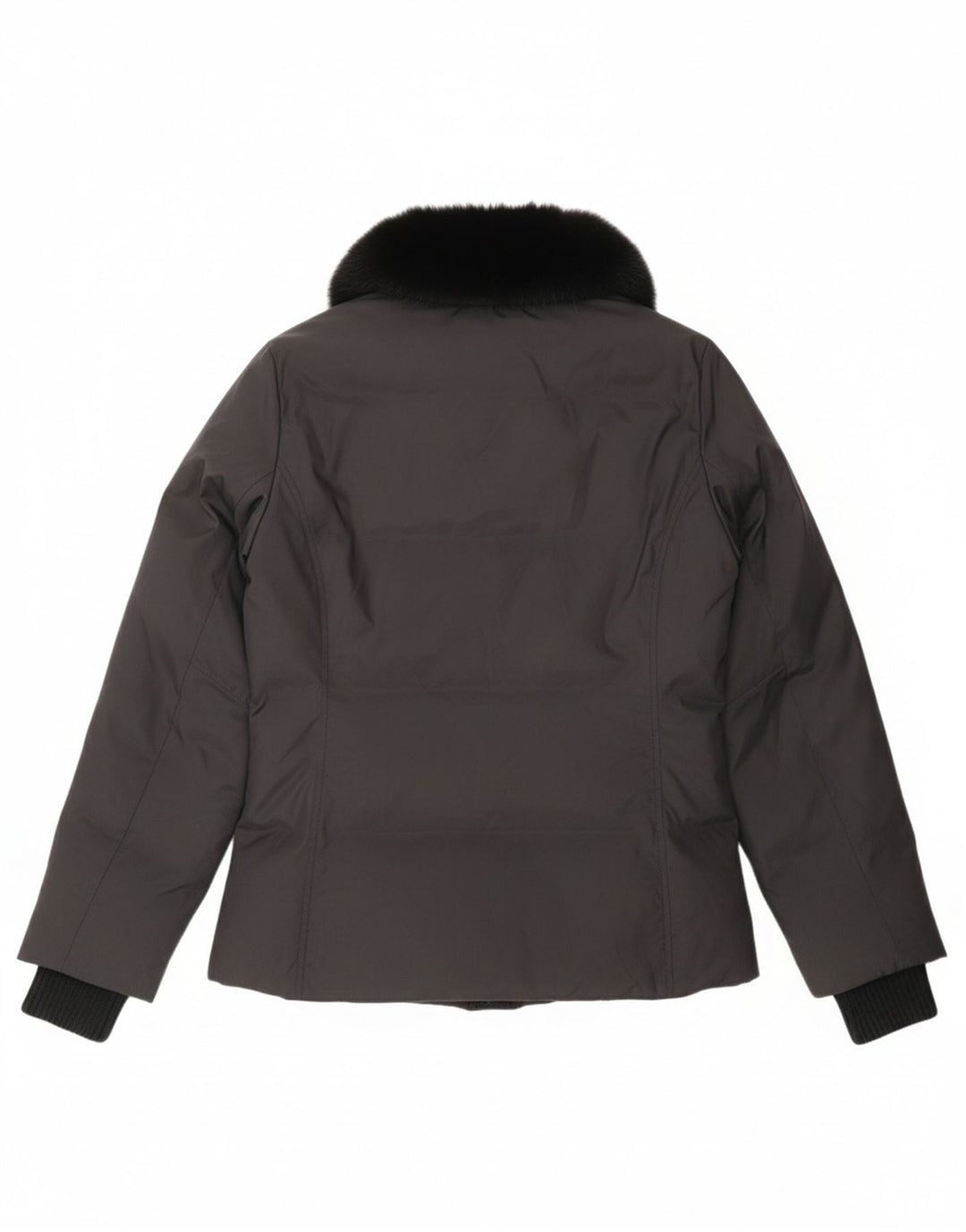 MARELLA Womens Padded Jacket UK 12 Medium Black Vintage Marella and Second-Hand Marella from Messina Hembry 