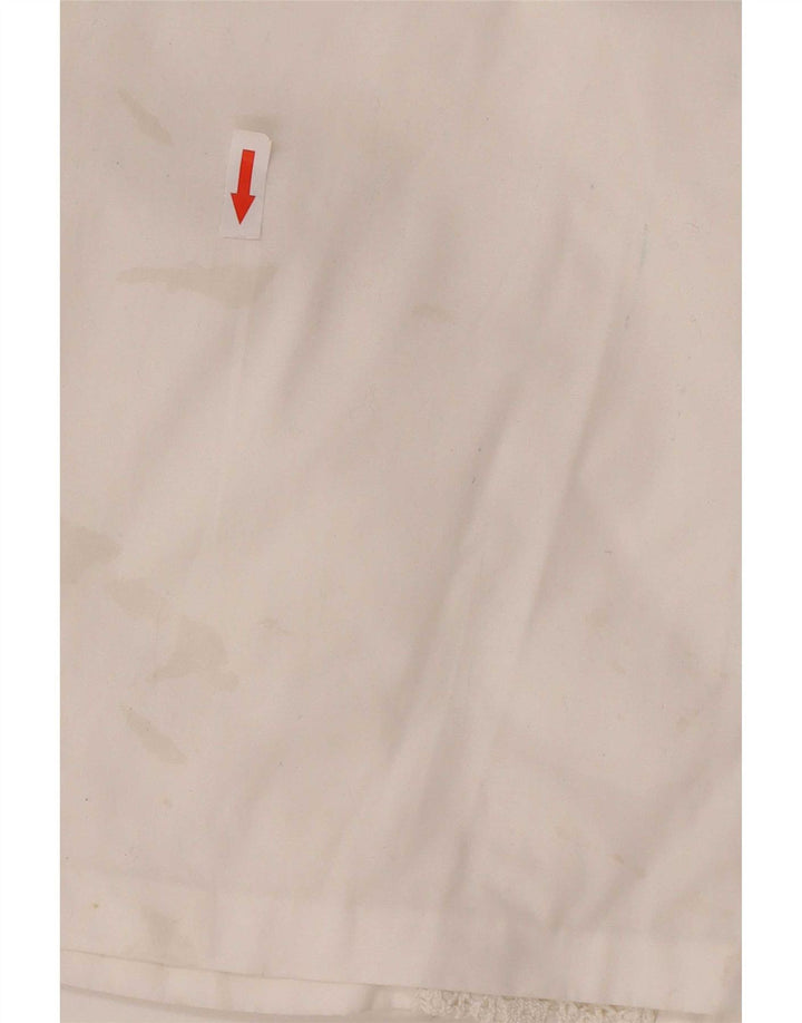 Vintage Womens Shirt IT 44 Medium White Cotton