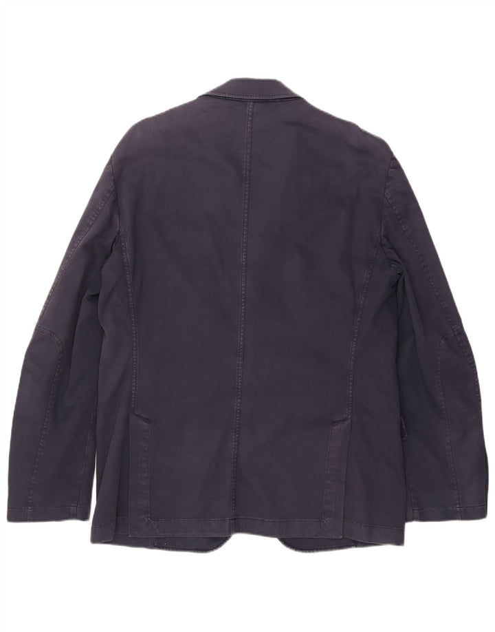 Fay Veste Blazer 3 Boutons Homme IT 52 XL Bleu Marine