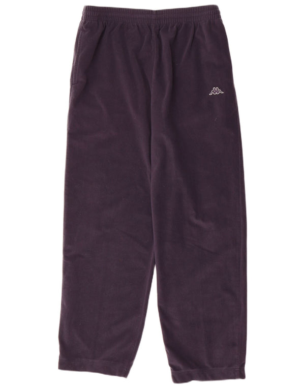 Pantaloni da tuta da uomo Kappa Large in poliestere blu navy