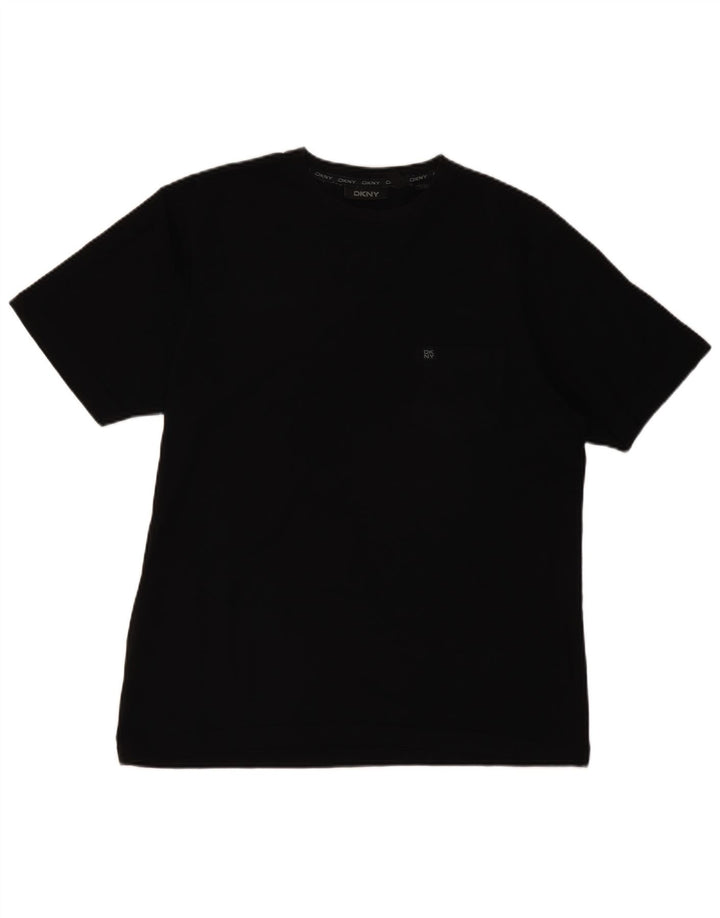 Ανδρικό T-Shirt DKNY Top Large Μαύρο βαμβακερό
