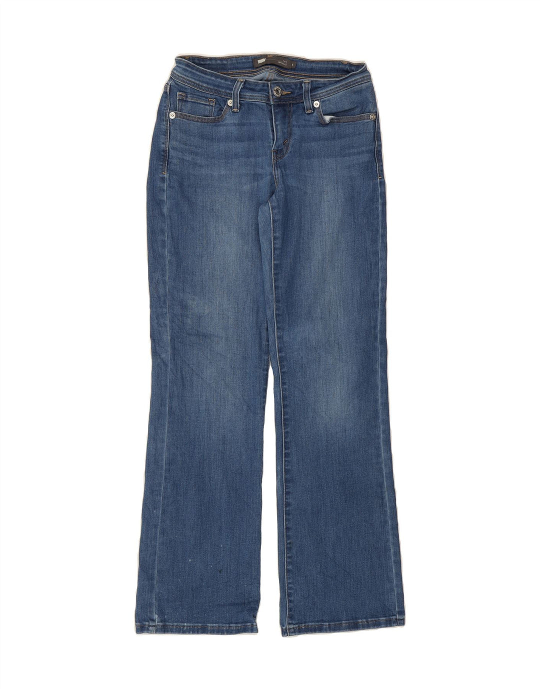 LEVI'S Womens 529 Curvy Bootcut Jeans W28 L32 Blue Cotton Vintage Levi's and Second-Hand Levi's from Messina Hembry 