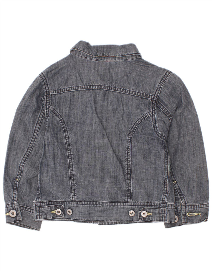 Diesel Jaqueta jeans masculina 2-3 anos algodão azul
