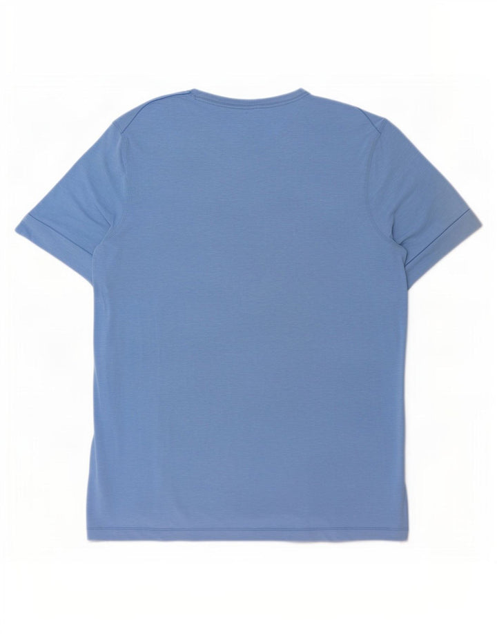 Nike Hommes Dri Fit T-Shirt Haut XL Bleu Polyester
