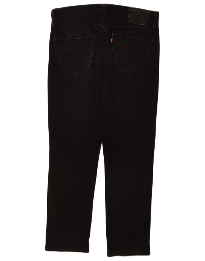 Męskie jeansy Levi's 511 Slim W33 L27 Czarna bawełna