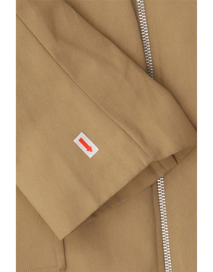 VINTAGE Womens Sherpa Overcoat IT 44 Medium Beige Vintage Vintage and Second-Hand Vintage from Messina Hembry 