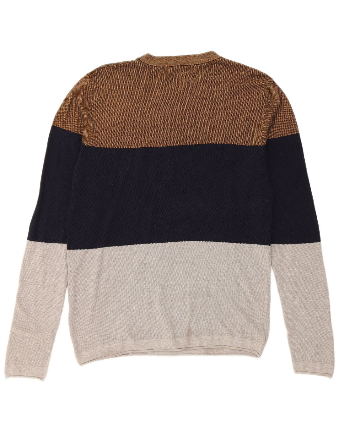 Maglione maglione girocollo da uomo Jack & Jones grande blocco di colori multicolore