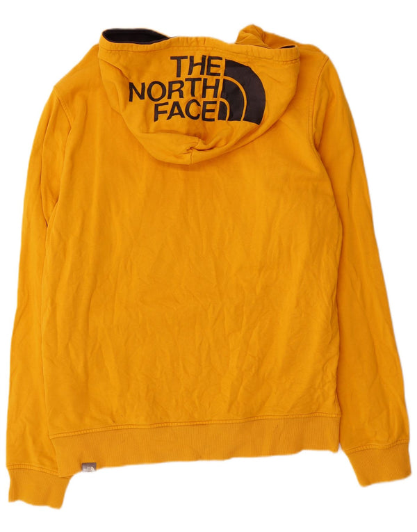 The North Face Jersey con capucha gráfica para hombre, talla grande, algodón amarillo
