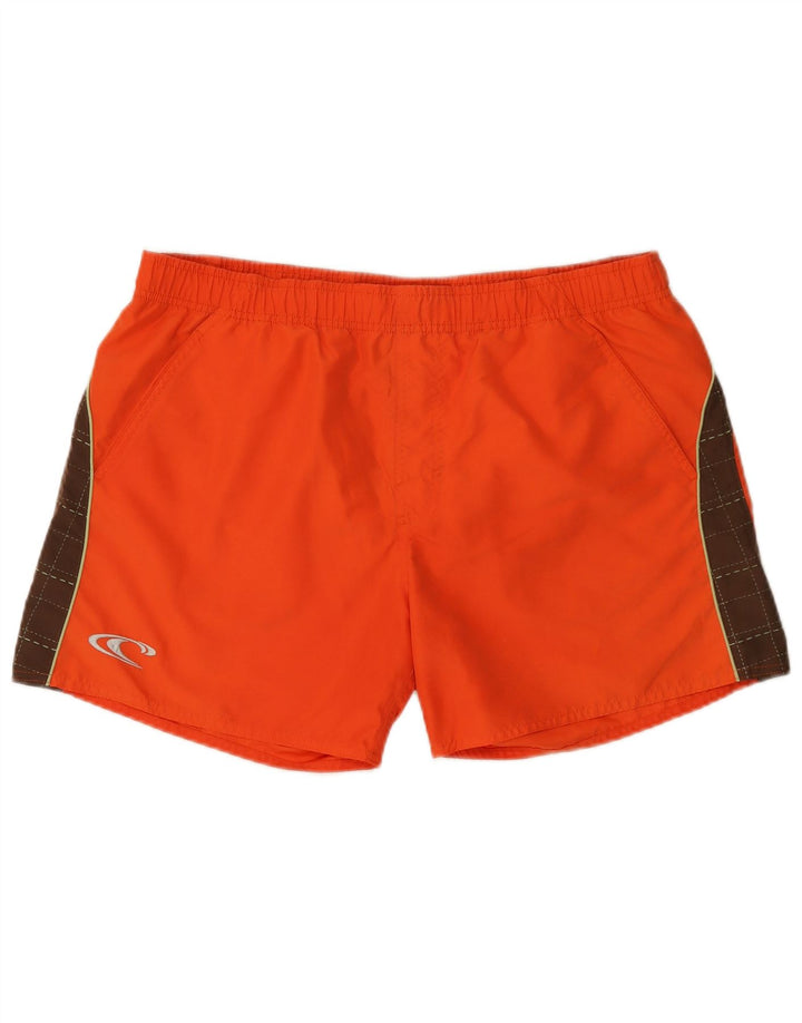 O'Neill Badeshorts til mænd XL Orange Colourblock Polyester