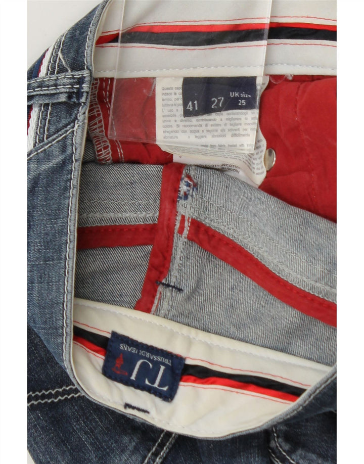 TRUSSARDI Womens Capri Jeans W25 L20 Blue Cotton Vintage Trussardi and Second-Hand Trussardi from Messina Hembry 