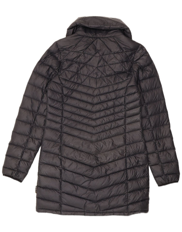 Jack Wolfskin Manteau rembourré pour femme UK 8/10 Small Gris Polyamide