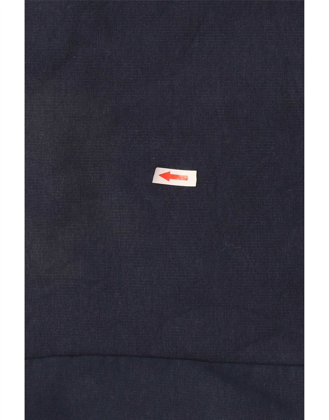 Crew Clothing Womens Button Neck Sweatshirt Jumper UK 12 Medium Navy Blue