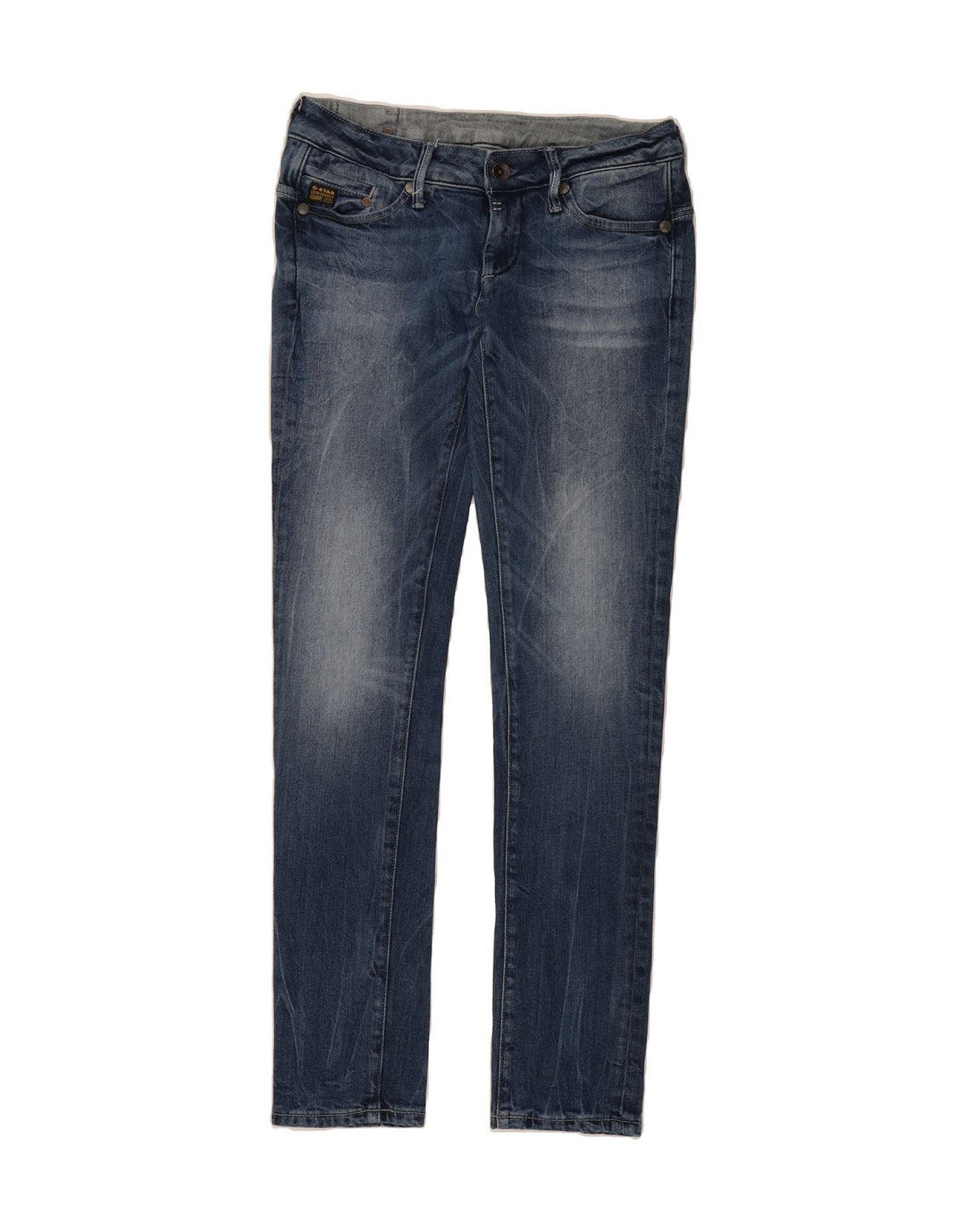 G-STAR Womens Slim Jeans W28 L32 Blue Cotton Vintage G-Star and Second-Hand G-Star from Messina Hembry 