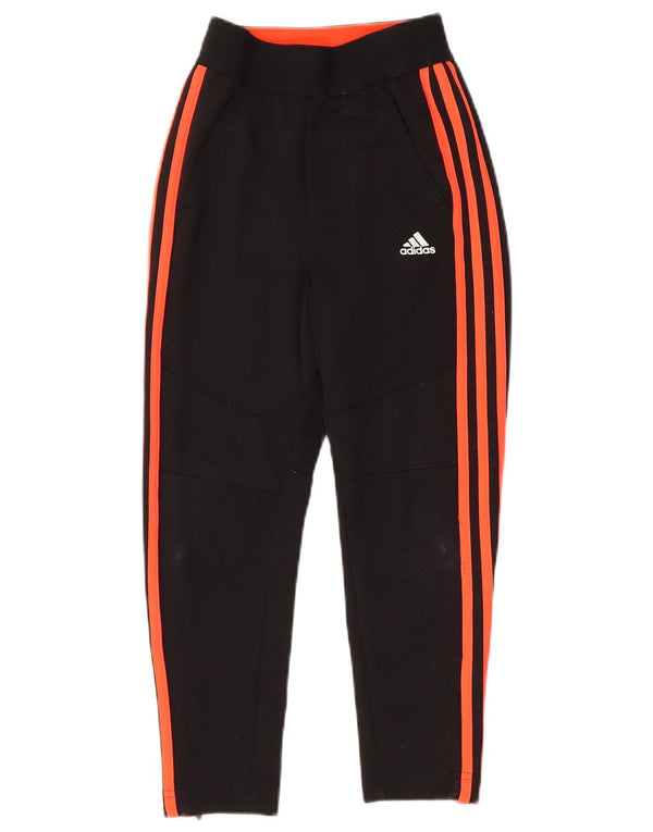 Chłopięce spodnie dresowe Adidas Climalite 7-8 lat, czarny poliester