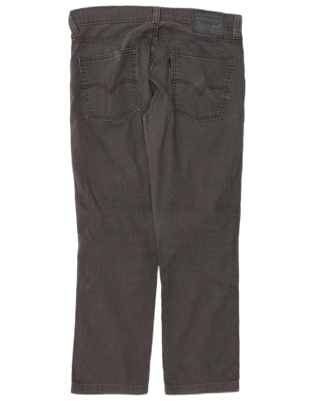 Levi's Mens Slim Jeans W30 L27 Grey Cotton