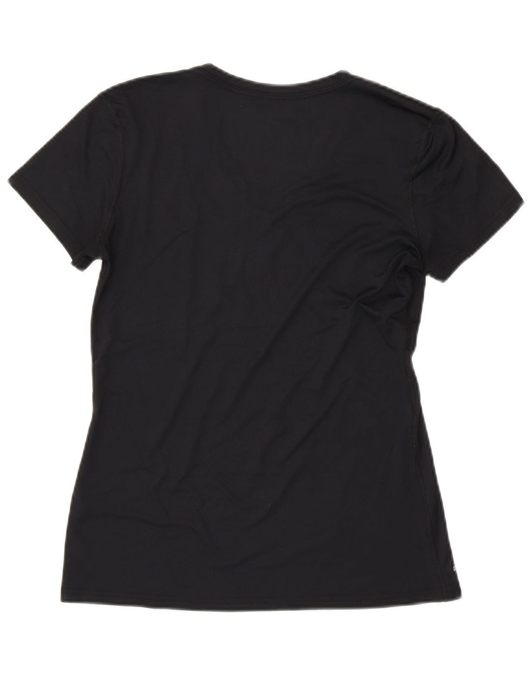 NIKE Damen Purdue Graphic T-Shirt Top UK 12 Medium Schwarz