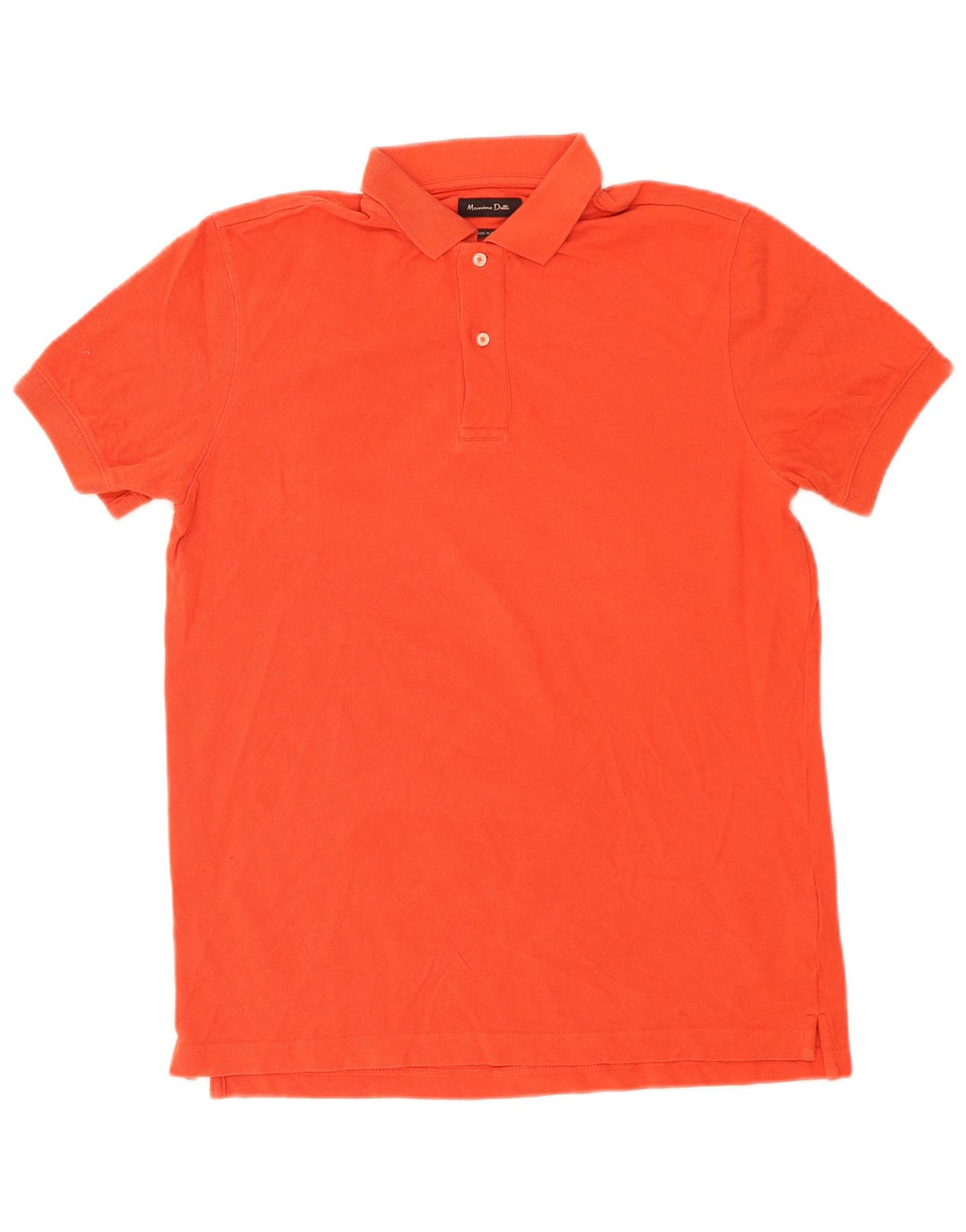 Massimo Dutti Herre poloshirt Medium Orange Bomuld