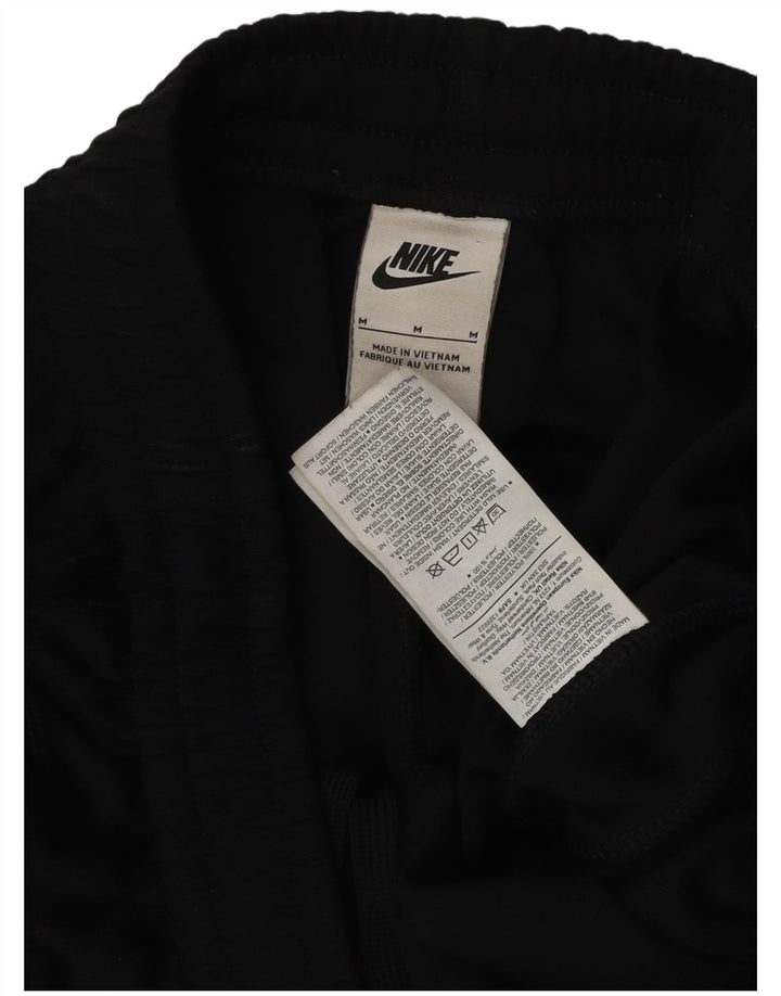 Nike Mens Graphic Tracksuit Trousers Joggers Medium Black Polyester