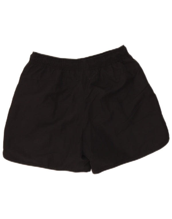 Reebok Mens Graphic Sport Shorts Small Black Polyester