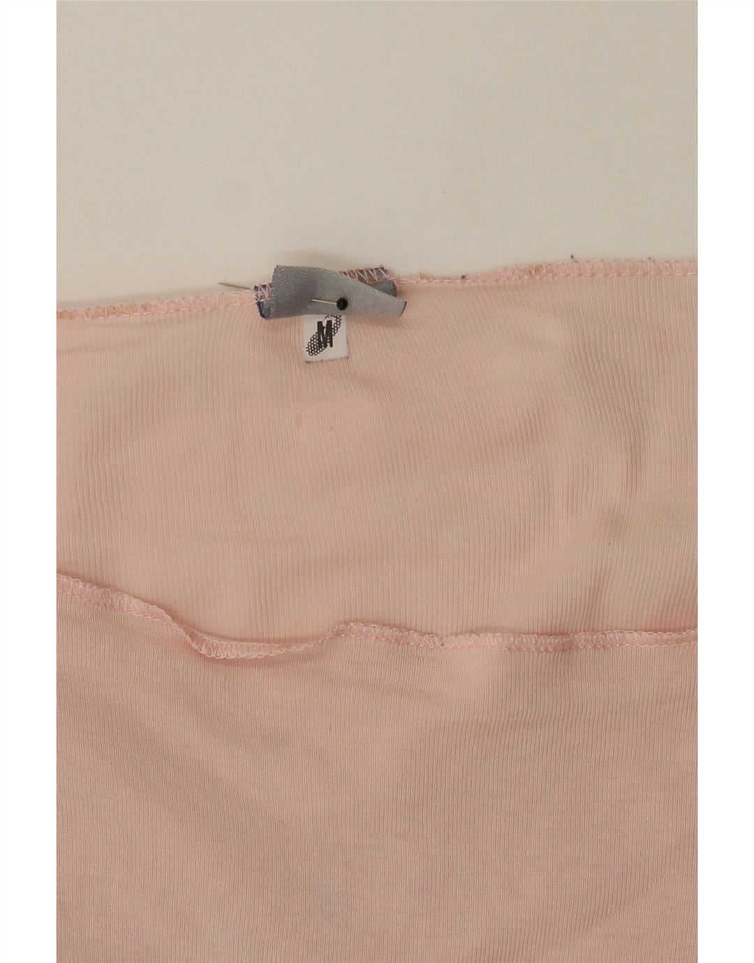 ASICS Womens Graphic Top Long Sleeve UK 12 Medium Pink Vintage Asics and Second-Hand Asics from Messina Hembry 