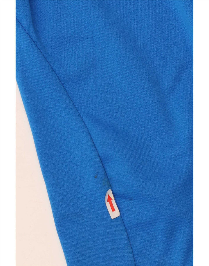 Puma Mens Top Long Sleeve 2XL Blue Polyester