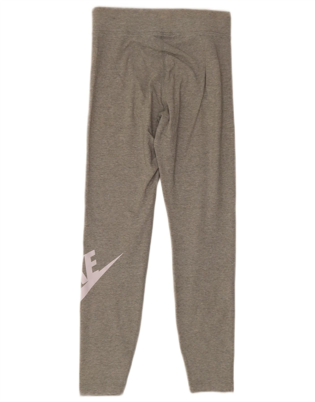 Nike Womens Graphic Leggings UK 10 Small Grey Cotton