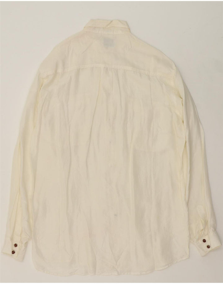 HAUPT Mens Shirt Size 39/40 Medium White Vintage Haupt and Second-Hand Haupt from Messina Hembry 