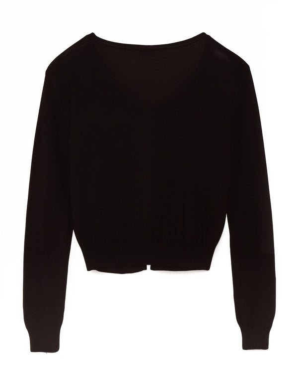 Max & Co. Dame Crop Cardigan Top UK 12 Medium Sort