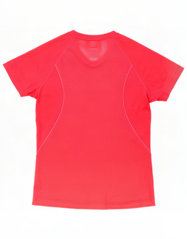 Adidas T-shirt Climacool da donna UK 12 Medium Pink Poliestere
