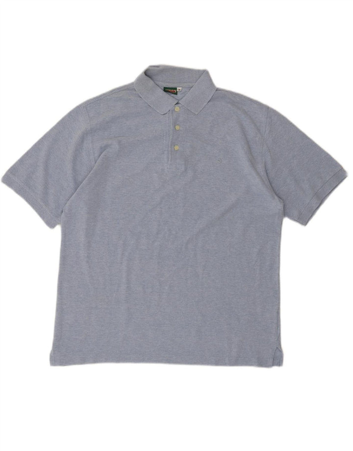 INVICTA Mens Polo Shirt Medium Blue Cotton Vintage Invicta and Second-Hand Invicta from Messina Hembry 