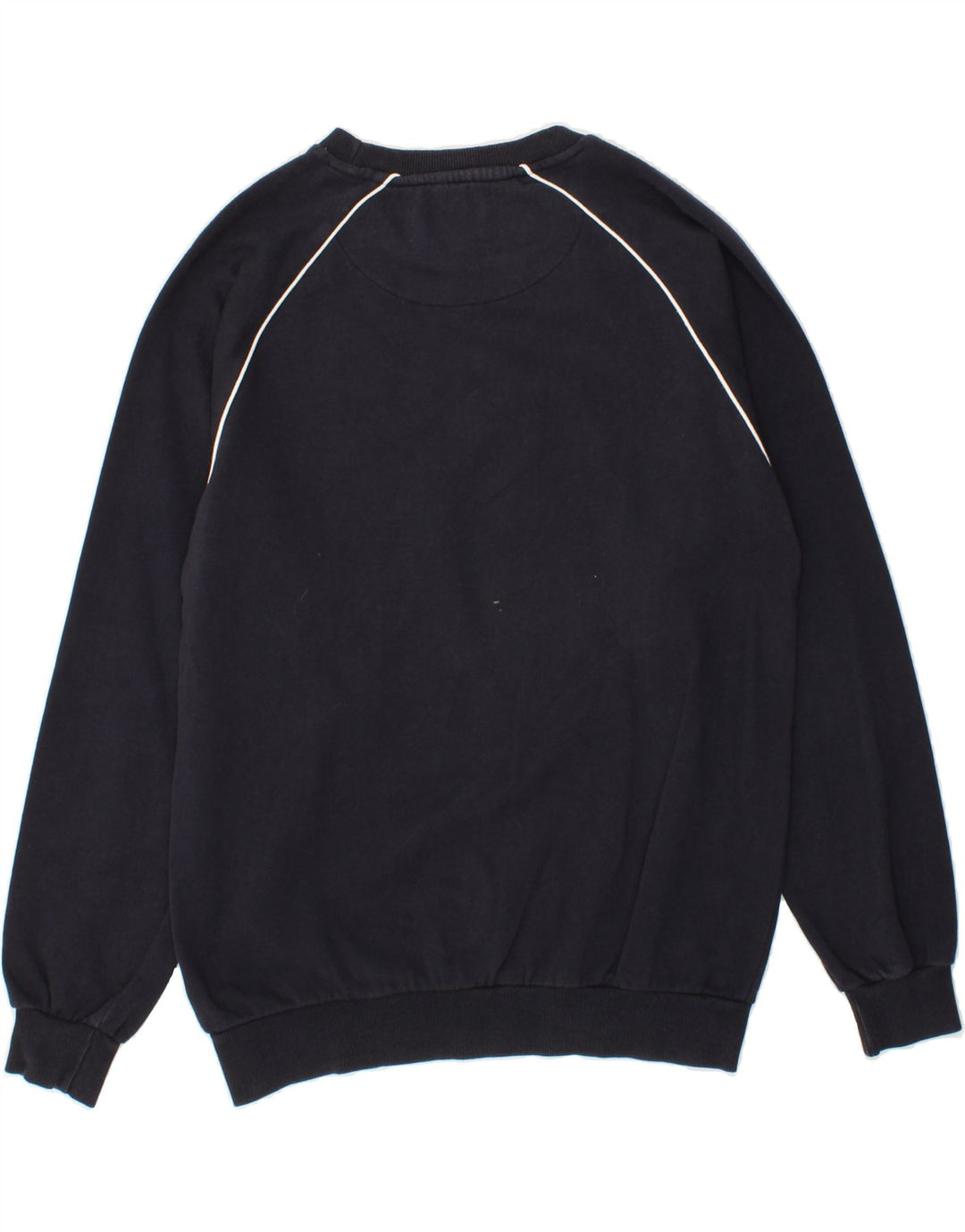 AUSTRALIAN L'ALPINA Mens Graphic Sweatshirt Jumper Medium Navy Blue Vintage AUSTRALIAN L'ALPINA and Second-Hand AUSTRALIAN L'ALPINA from Messina Hembry 