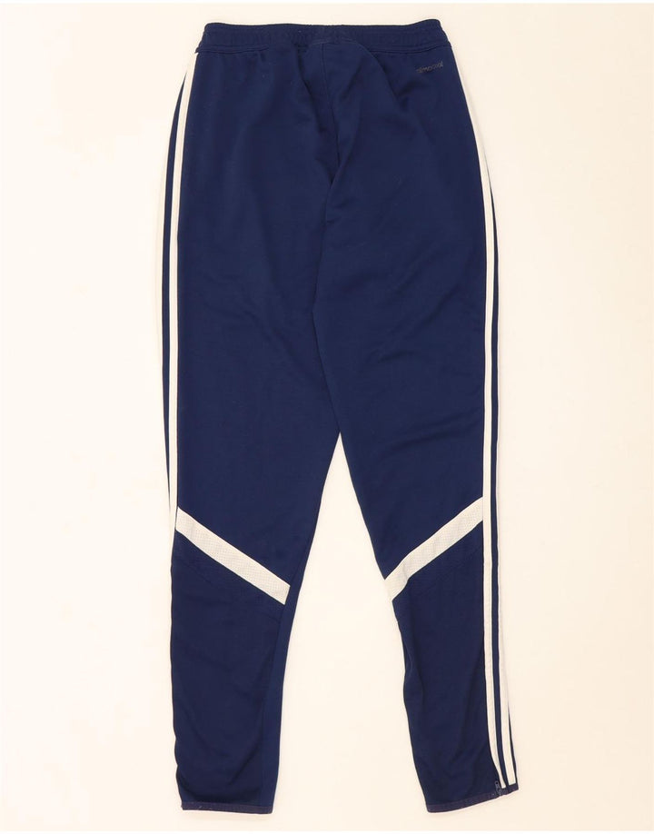 ADIDAS Mens Climacool Tracksuit Trousers Small  Navy Blue Colourblock