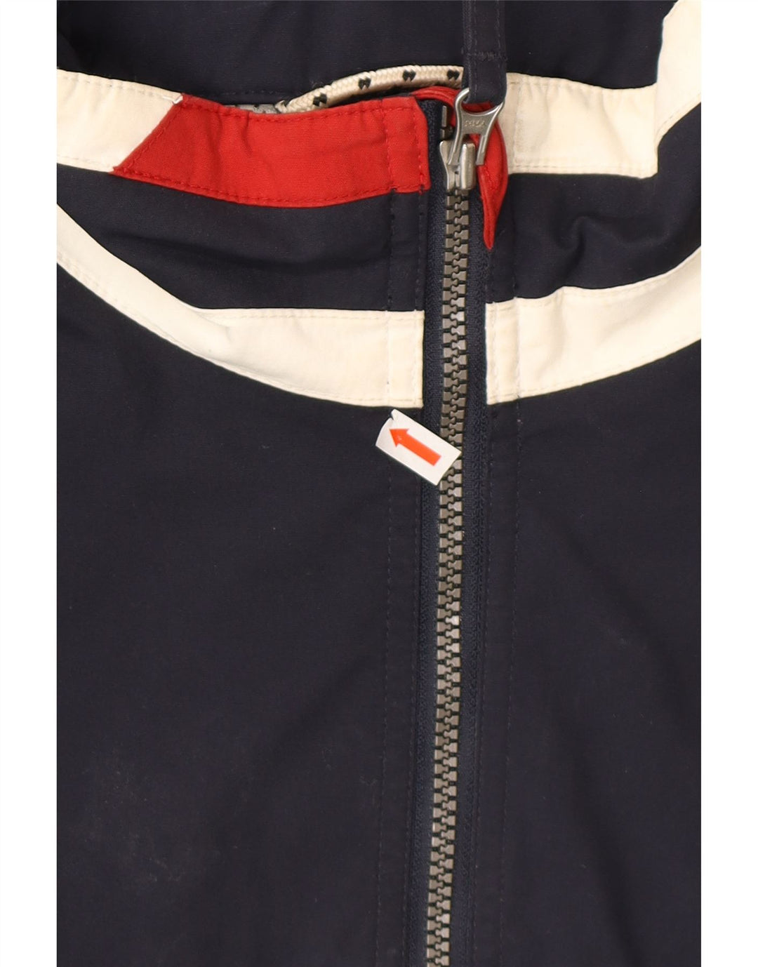Murphy & Nye Mens Sailmakers Bomber Jacket UK 44 2XL Navy Blue Colourblock