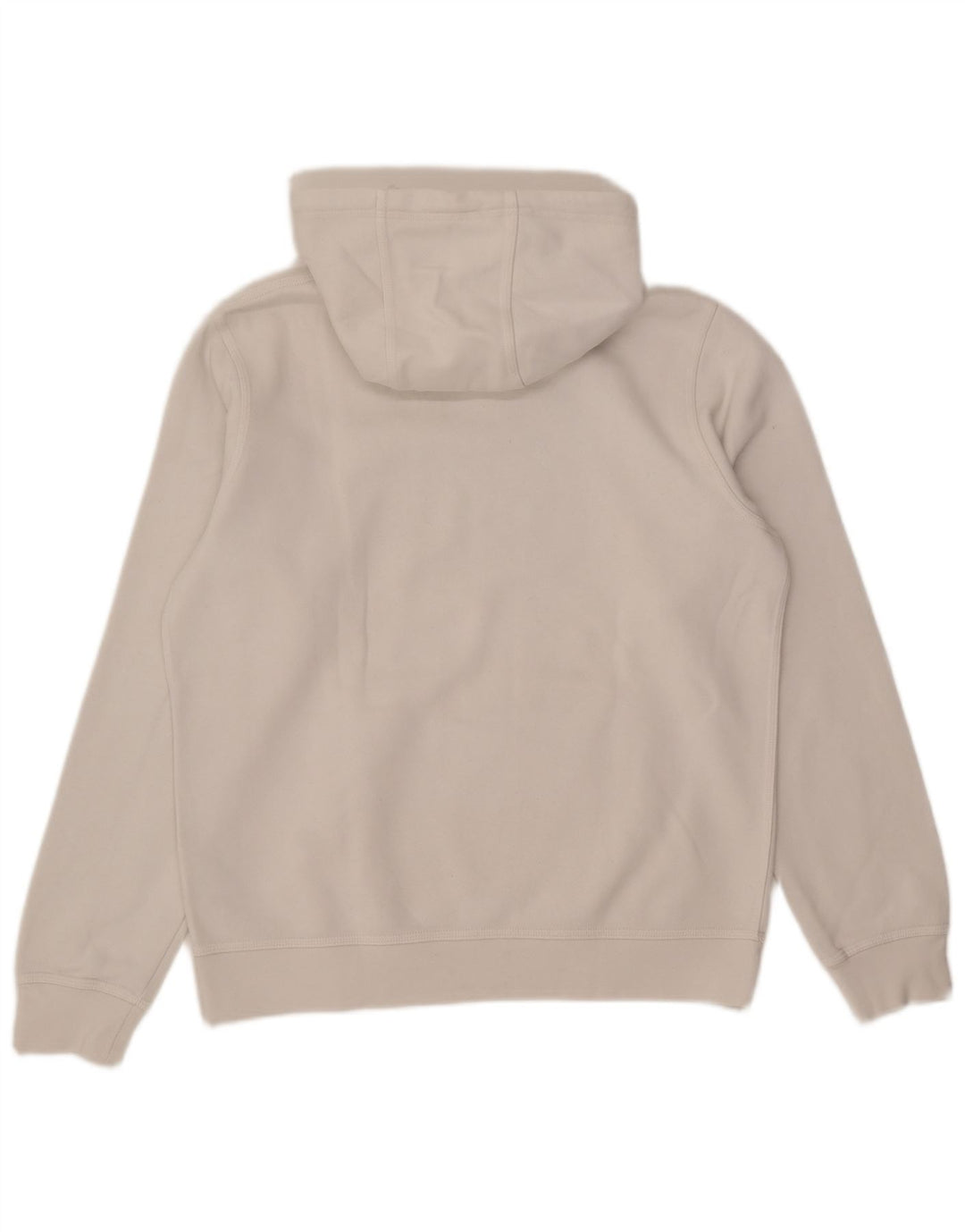 Nike Mens Hoodie Jumper Medium White Cotton