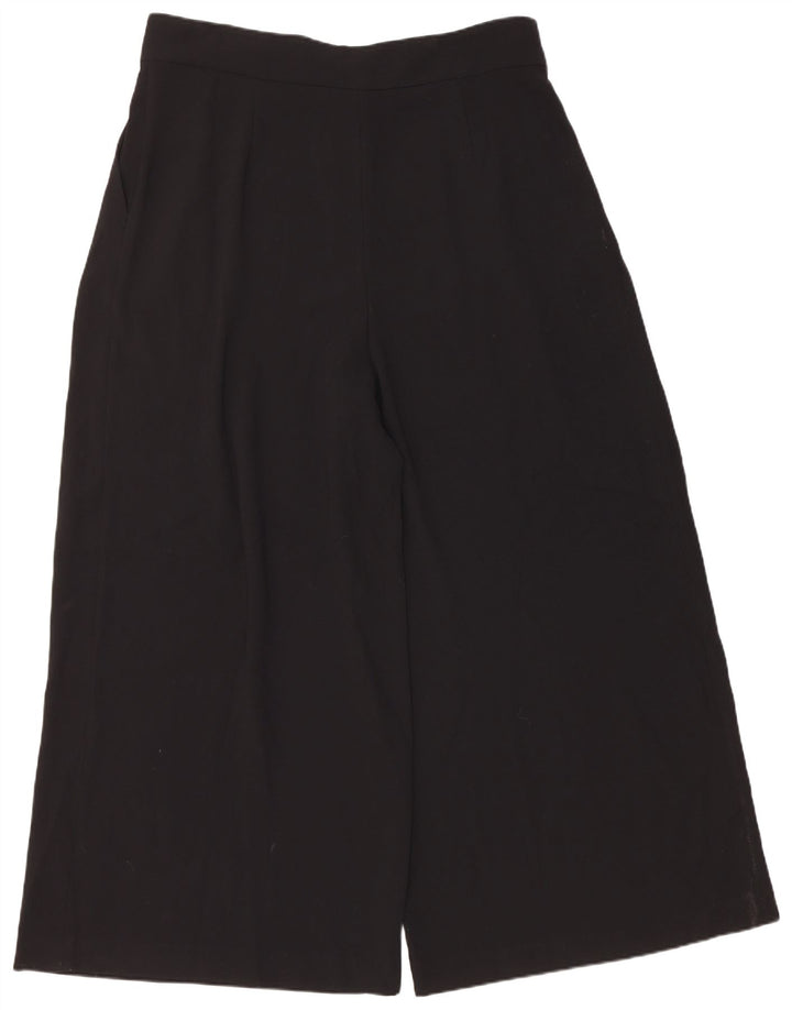 Zara Womens Pegged Cropped Trousers 2XL W34 L28 Black Polyester