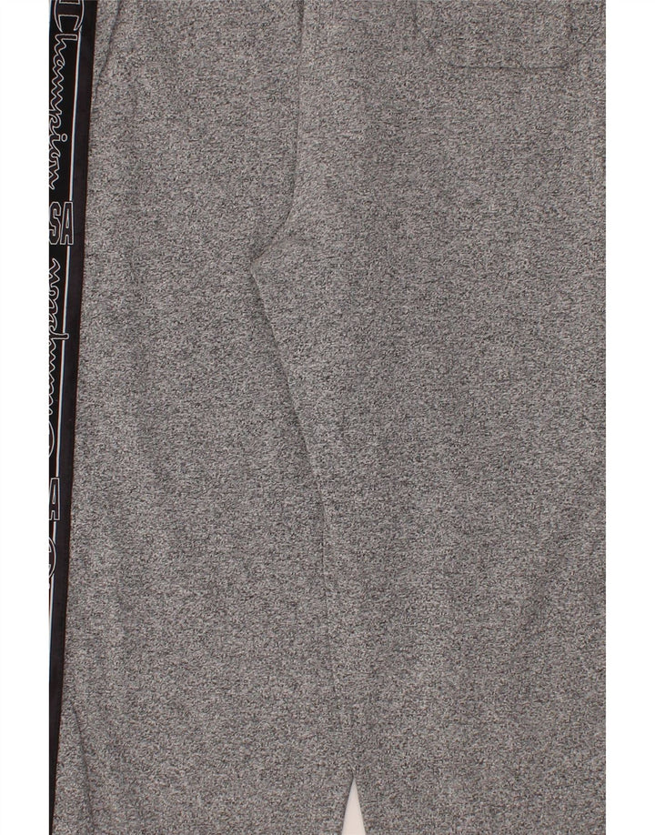 CHAMPION Mens Graphic Tracksuit Trousers XL  Grey Flecked Vintage Champion and Second-Hand Champion from Messina Hembry 