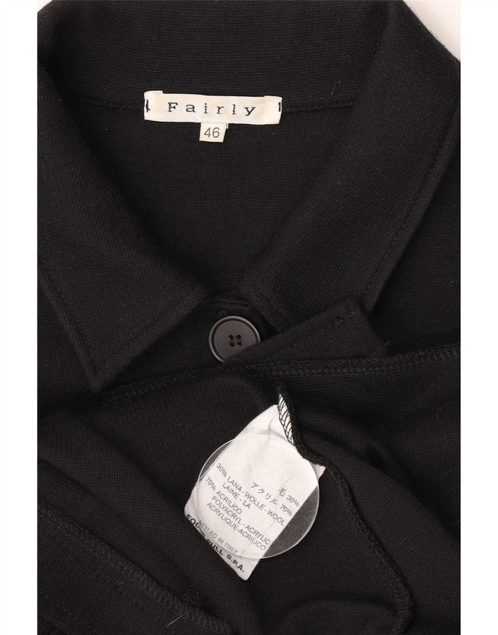 Soprabito da donna Fairly IT 46 Large in lana nera