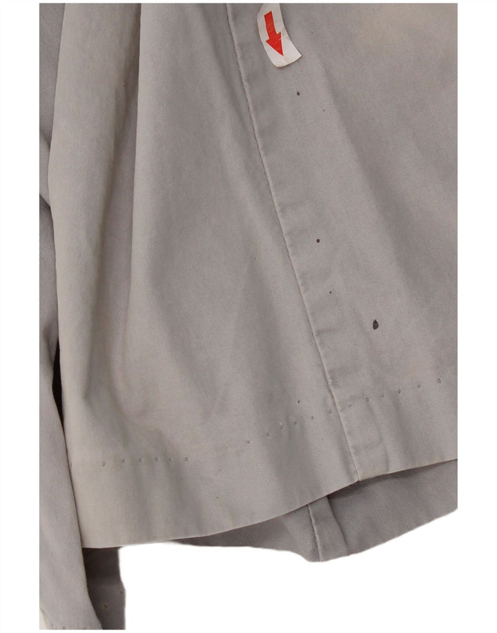 French Connection Mens Chino Shorts W34 Large Grey Cotton