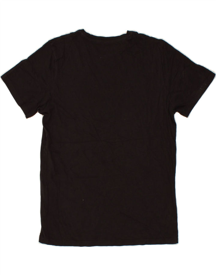 JACK & JONES Mens Regular Fit Graphic T-Shirt Top Small Black Vintage Jack & Jones and Second-Hand Jack & Jones from Messina Hembry 