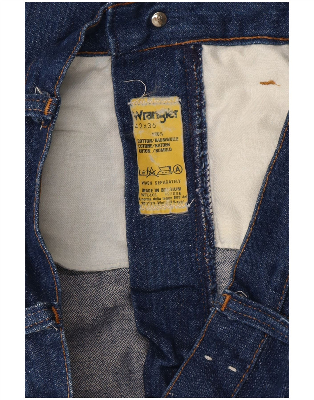 WRANGLER Jean Bootcut Femme W42 L28 Bleu Coton