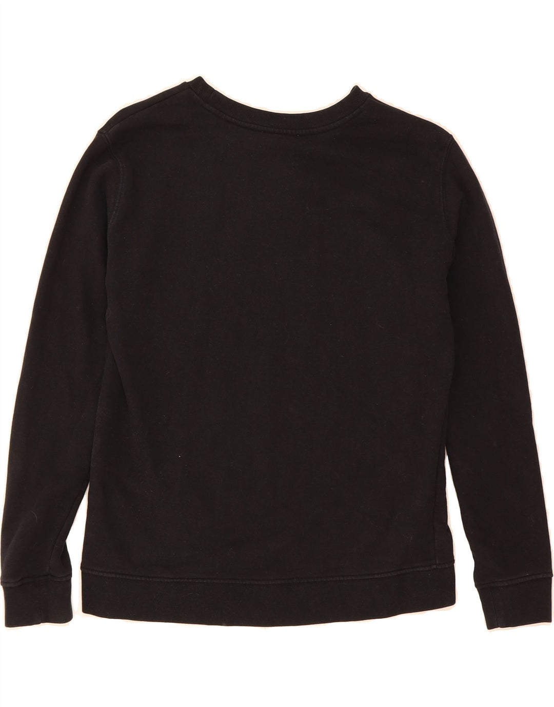 LEE Womens Graphic Sweatshirt Jumper UK 14 Medium Black Cotton Vintage Lee and Second-Hand Lee from Messina Hembry 