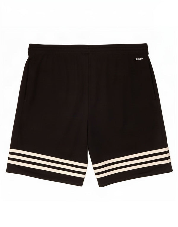 Adidas Boys Climalite σορτς 13-14 ετών XL μαύρο πολυεστέρα