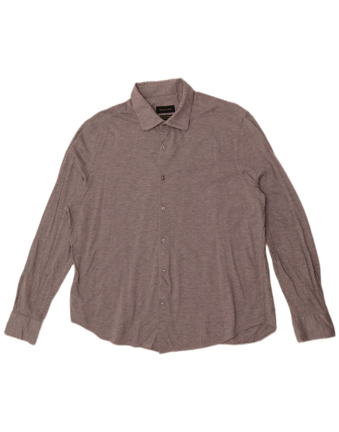 Massimo Dutti Herreskjorte 2XL Grå Bomuld