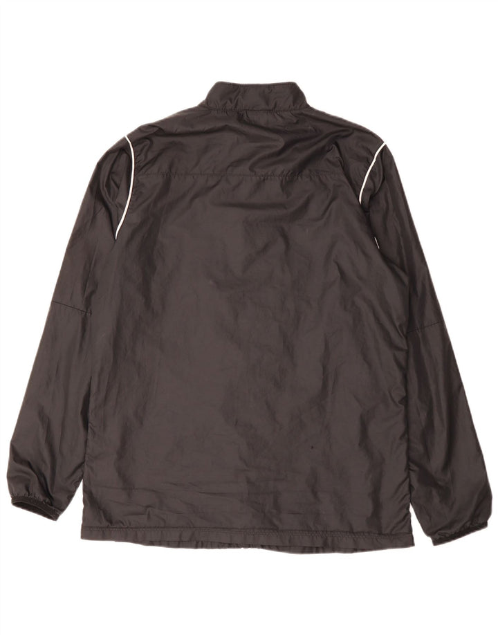 NIKE Veste de pluie pour homme UK 40 Large Noir Polyester