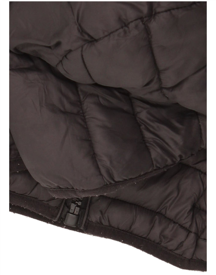 Invicta Boys Hooded Padded Jacket 7-8 Years Black Polyamide