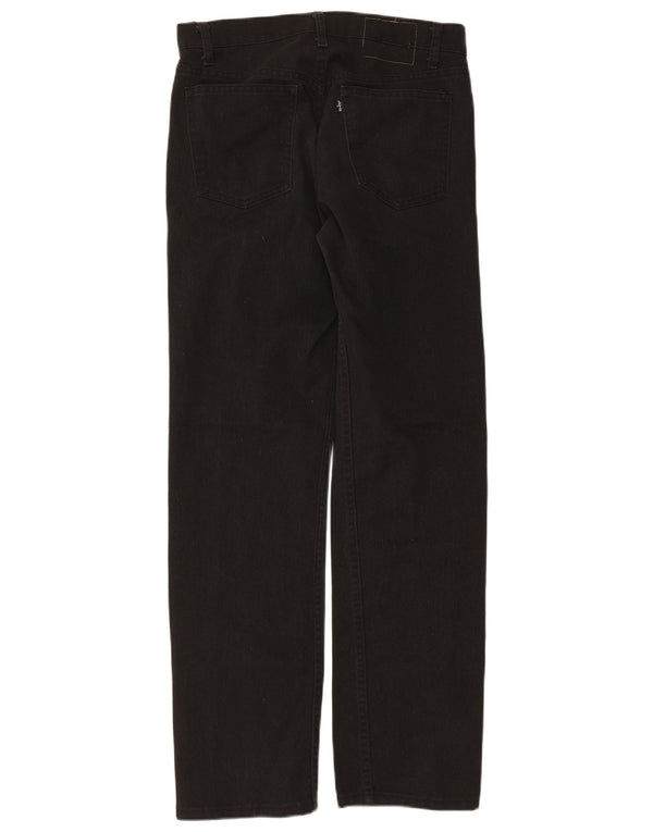Levi's Herren Straight Jeans W31 L32 Schwarz
