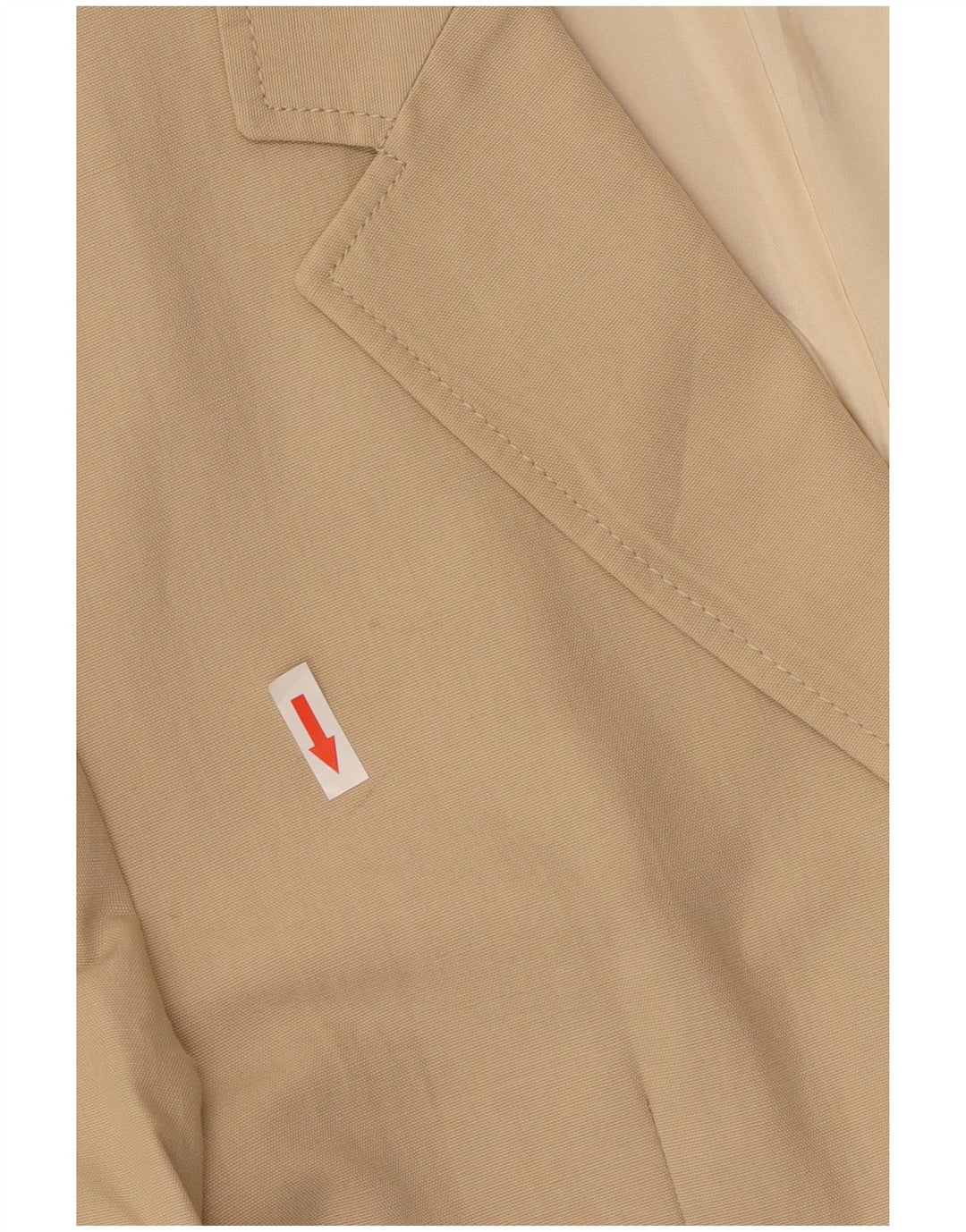 HUGO BOSS Mens 3 Button Blazer Jacket EU 52 XL Beige Cotton