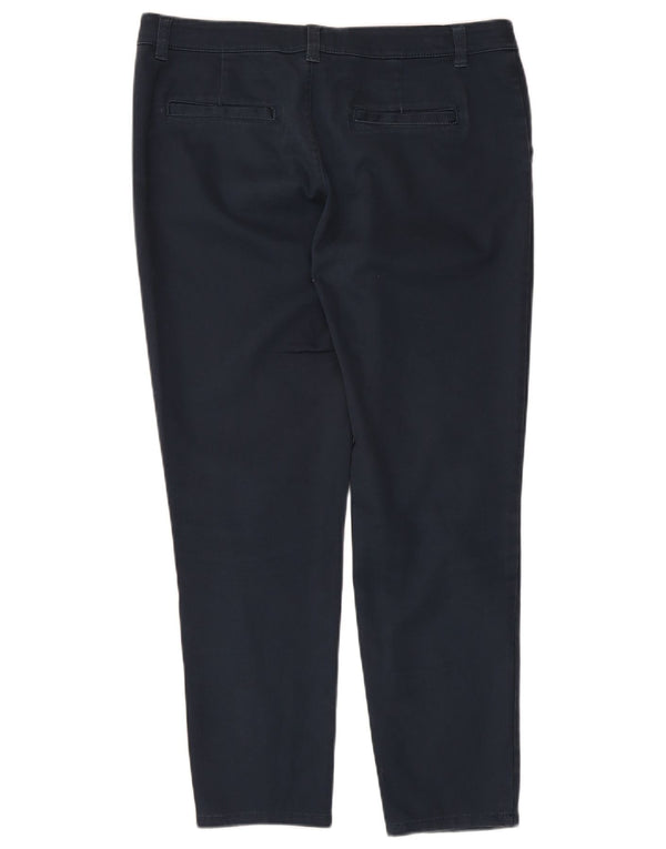 Fat Face Γυναικείο λεπτό παντελόνι Chino UK 12 Medium W34 L26 Navy Blue Cotton